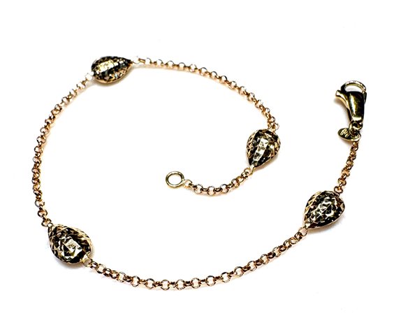 Bracelet Sommer Woman LUREX in Yellow Gold GOCCE DIAMANTATE S S/C 2.40 G - GOCCE DIAMANTATE S S/C 2.40 G